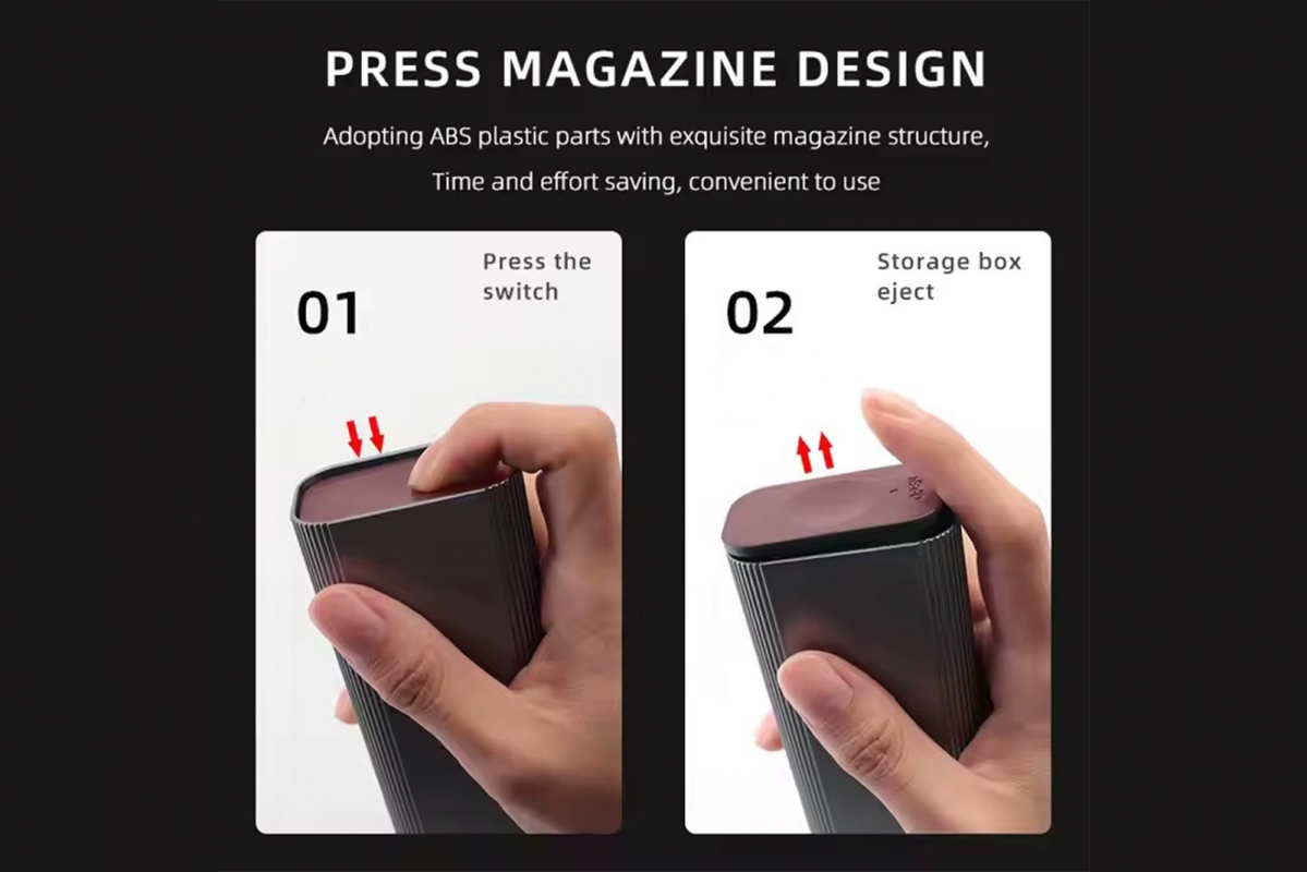 Sada šroubováků 44v1 s pouzdrem z hliníkové slitiny