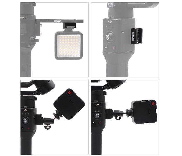 DJI Ronin-S/SC/ RS/RSC 2 - Adapter příslušenství z hliníkové slitiny