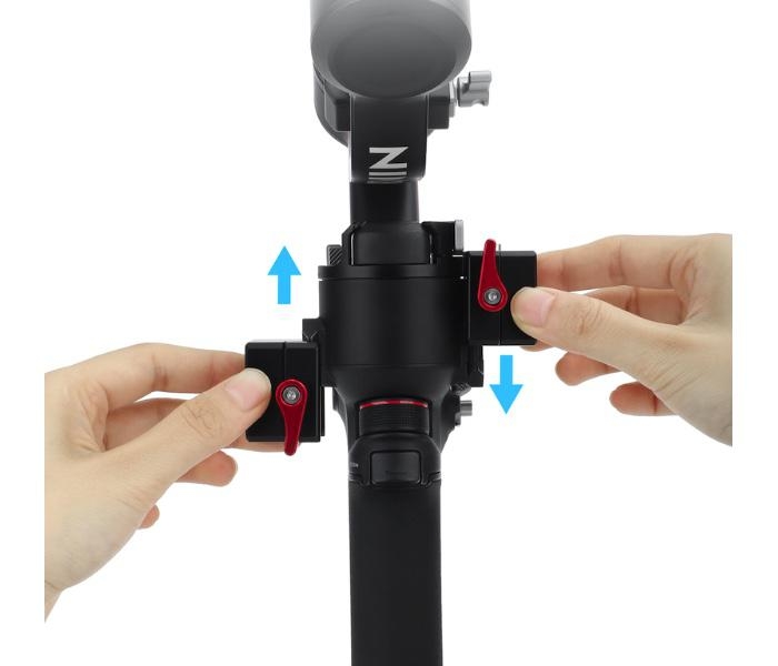 DJI RS 3 / 4 serie - CNC adaptér