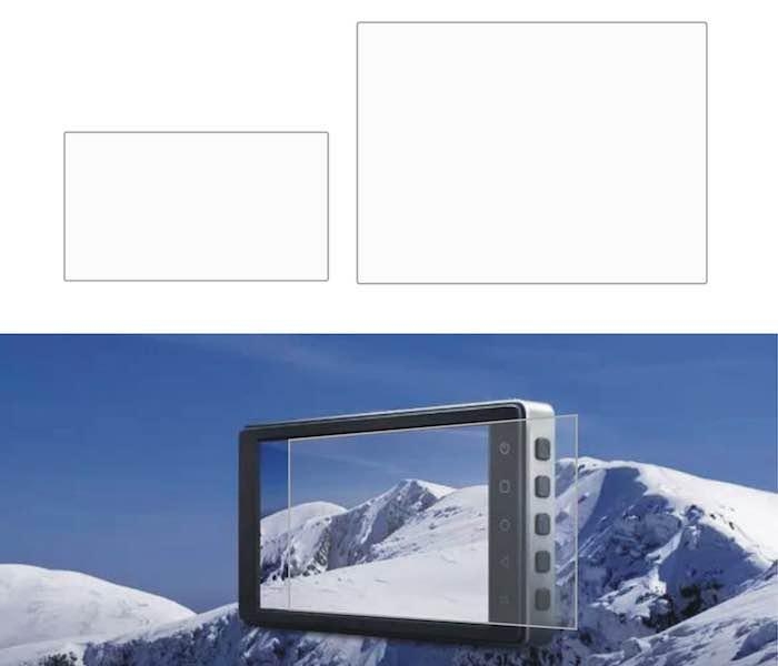 DJI Crystal Sky 5.5 inch - Ochrana displejů (2 ks)