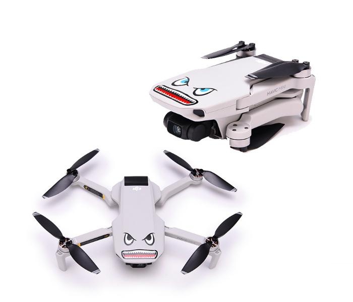 Samolepka na dron a baterie