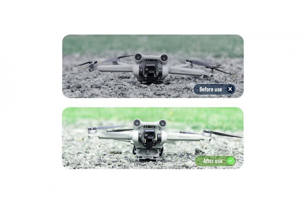 DJI MINI 3 Pro / Mini 3 - Závěsný systém a podvozek (vč. baterie)