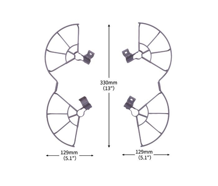 DJI MINI 3 - Rychloupínací ochranné oblouky