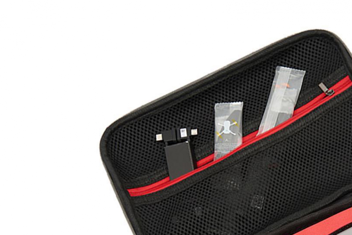 DJI Mini 4 Pro - přepravní pouzdro (Black/Red)