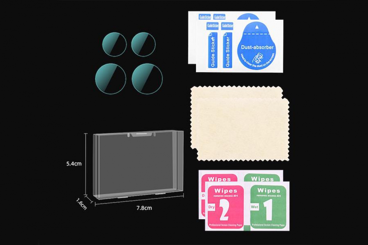 DJI Mini 4 Pro - Skleněná ochrana objektivu a senzory (1 sada)