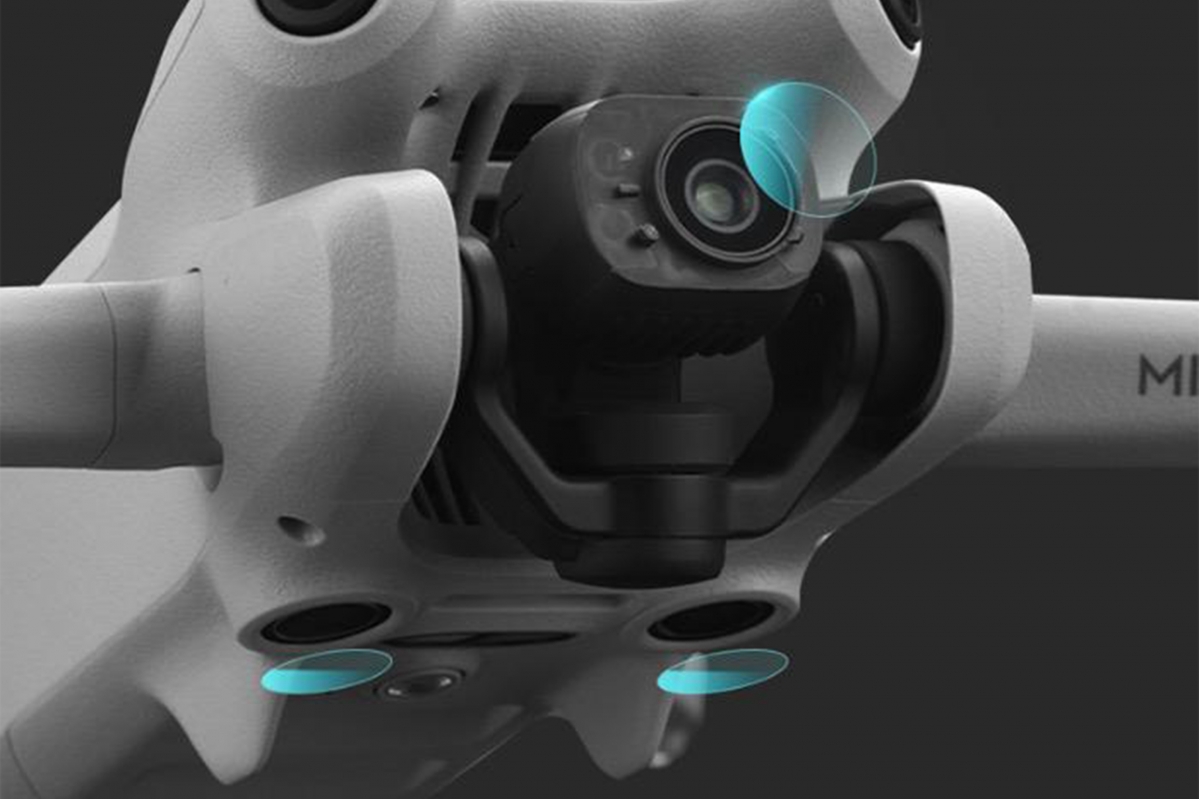 DJI Mini 4 Pro - Skleněná ochrana objektivu a senzory (1 sada)