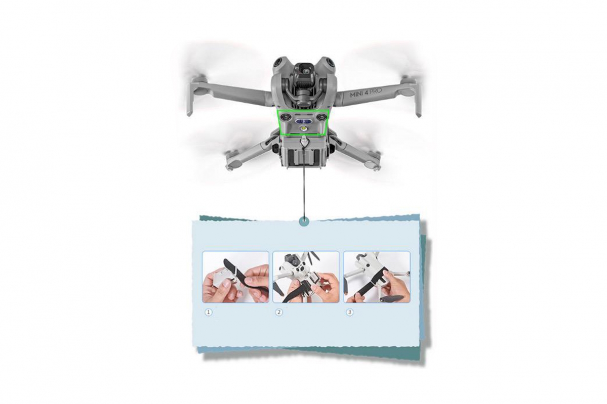 DJI MINI 4 Pro - Závěsný systém (vč. baterie)