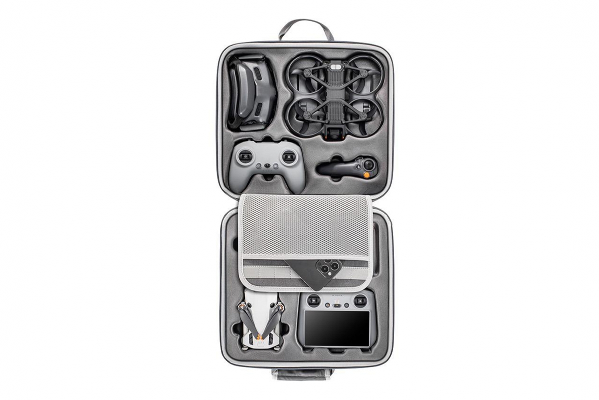 DJI Avata 2 & DJI Mini 4 Pro - Dvouvrstvé PU pouzdro