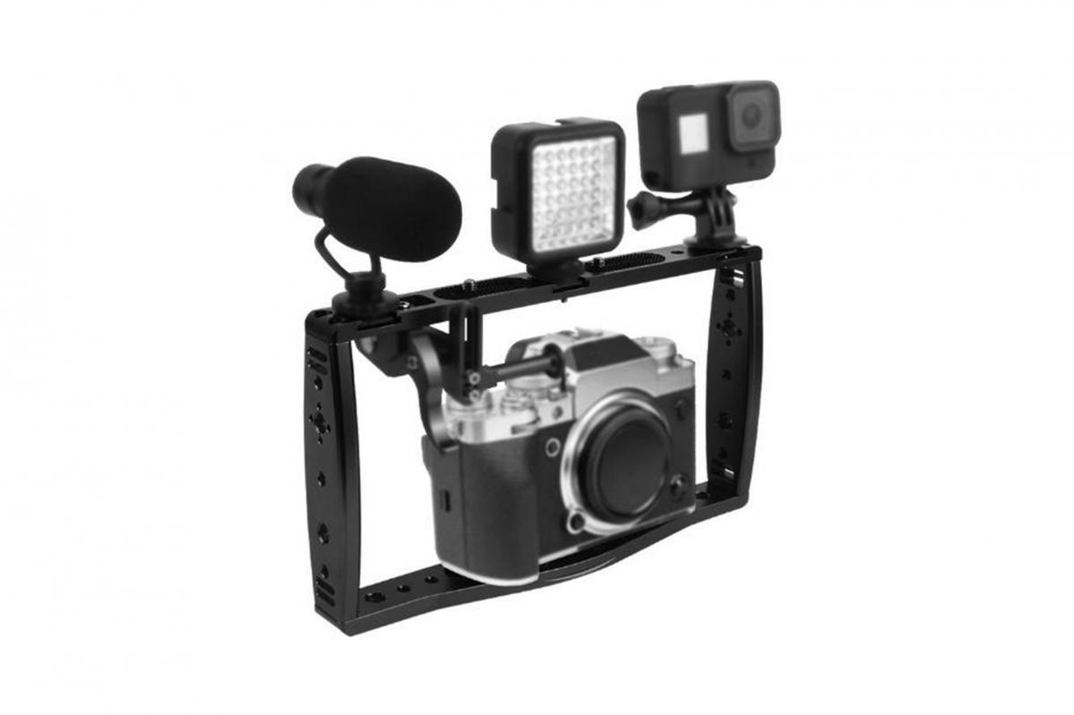 CNC držák pro DSLR a ILDC kamery
