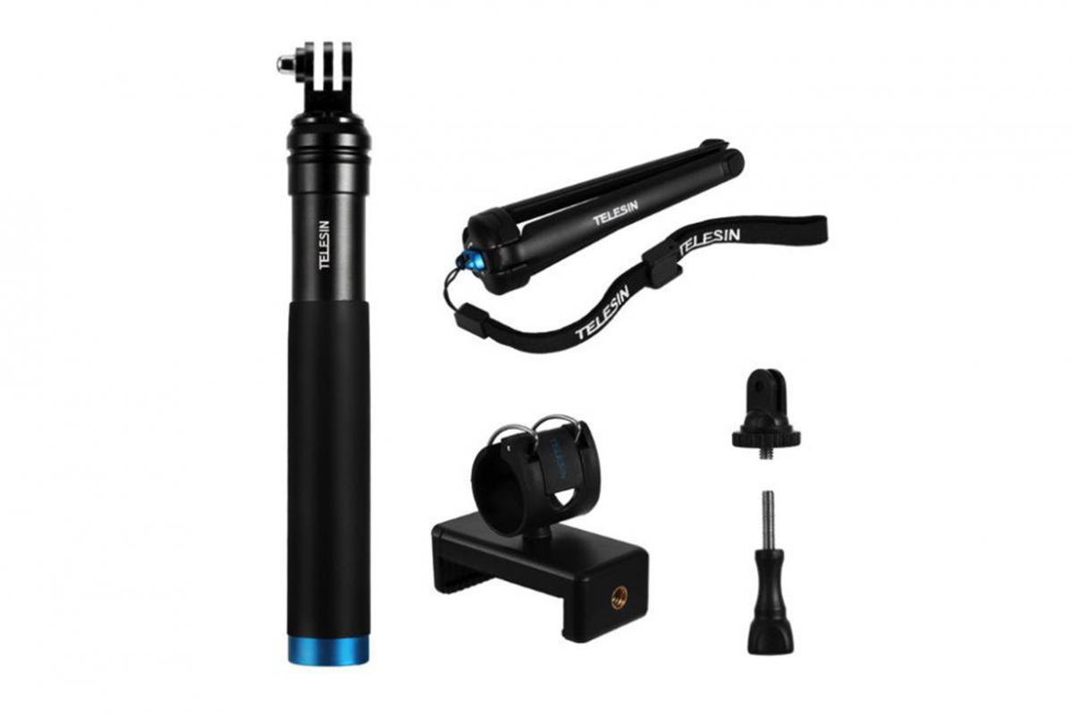 TELESIN - prodlužovací tyč a stativ z hliníkové slitiny