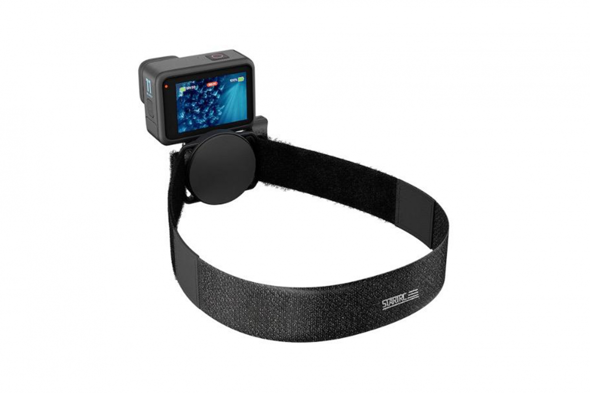 Magnetický rychloupínací pásek na hlavu pro akční kamery