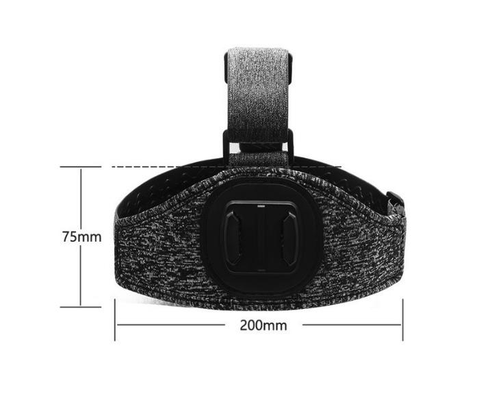 Vylepšená čelenka s dvojitým držákem pro akční kamery