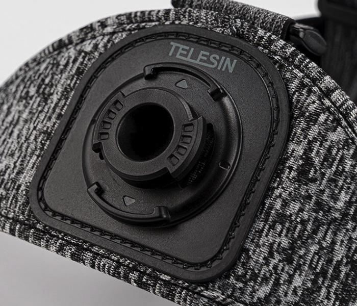 Hlavový pásek pro dvě akční kamery