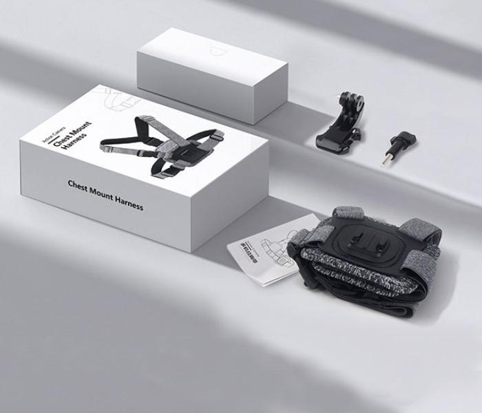 Nastavitelný vylepšený hrudní pás pro akční kamery