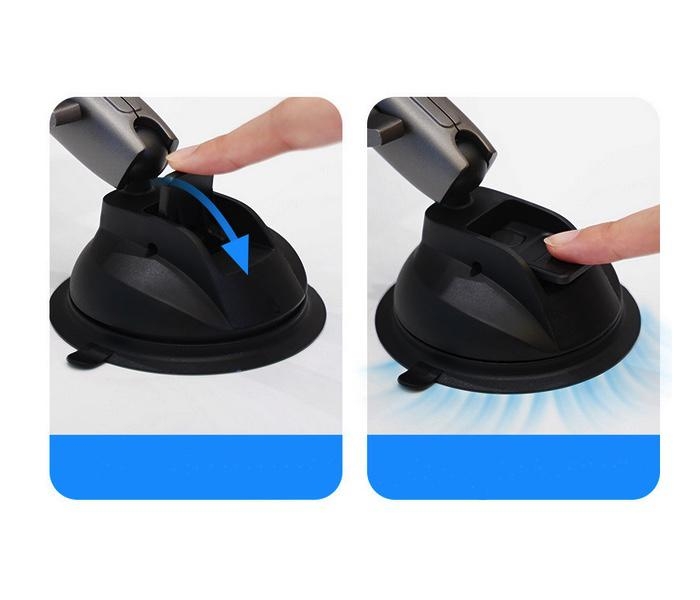 360° přísavný držák z hliníkové slitiny pro akční kamery