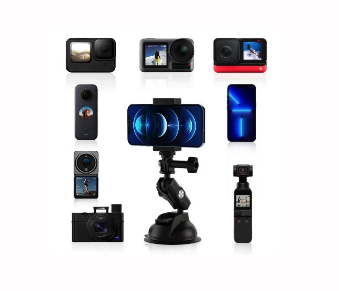 TELESIN - Otočná držák 360° + držák na smartphone