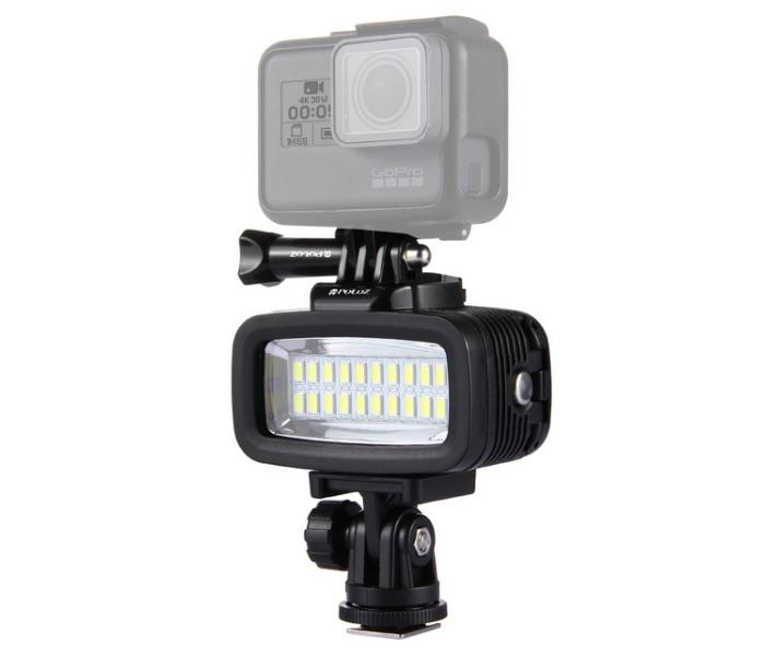 PULUZ - Podvodní LED osvětlení pro DJI Osmo série a GoPro