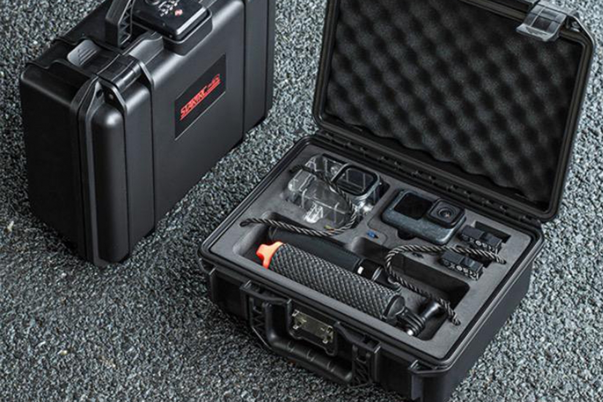 Univerzální dvouvrstvé vodotěsné pouzdro pro akční kamery