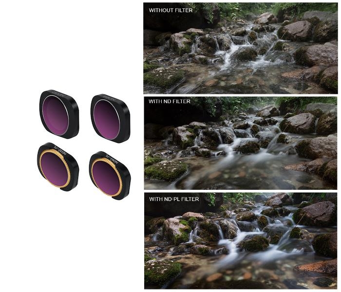 ND-X Pack 4 Lens Filters pro Osmo Pocket 1/2