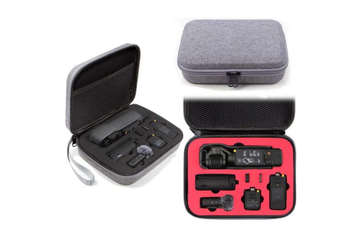 DJI Osmo Pocket 3 - Šedivé přepravní pouzdro