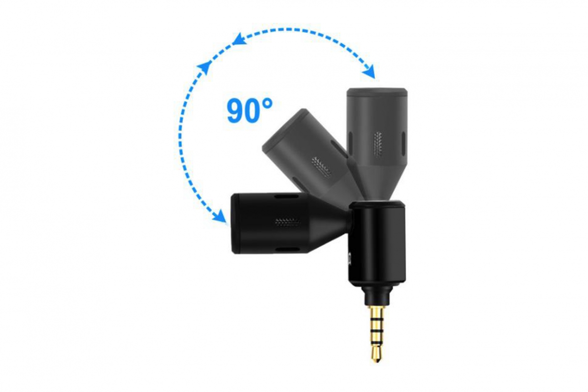 PULUZ - Jednosměrný mikrofon pro mobilní telefony (3.5mm)