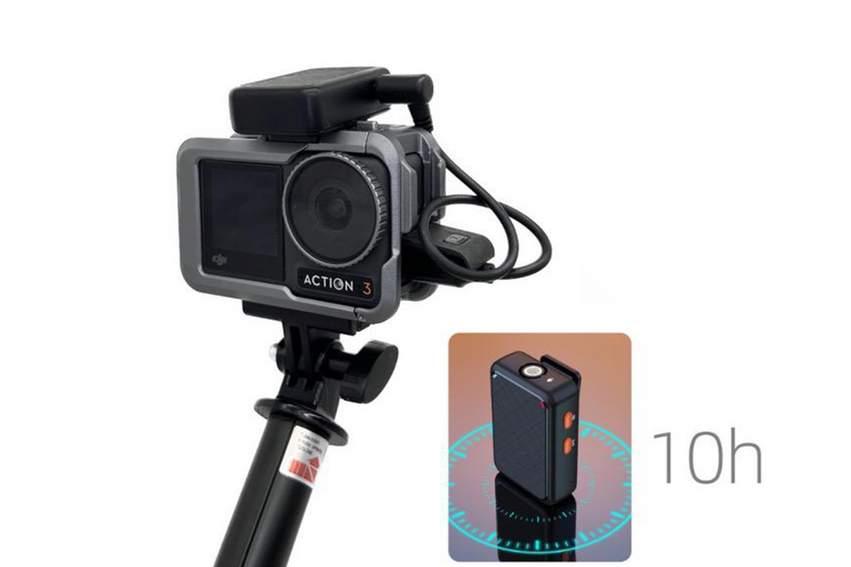 DJI Osmo Action 3/4 - 2,4G bezdrátový mikrofon (vč. Aku)