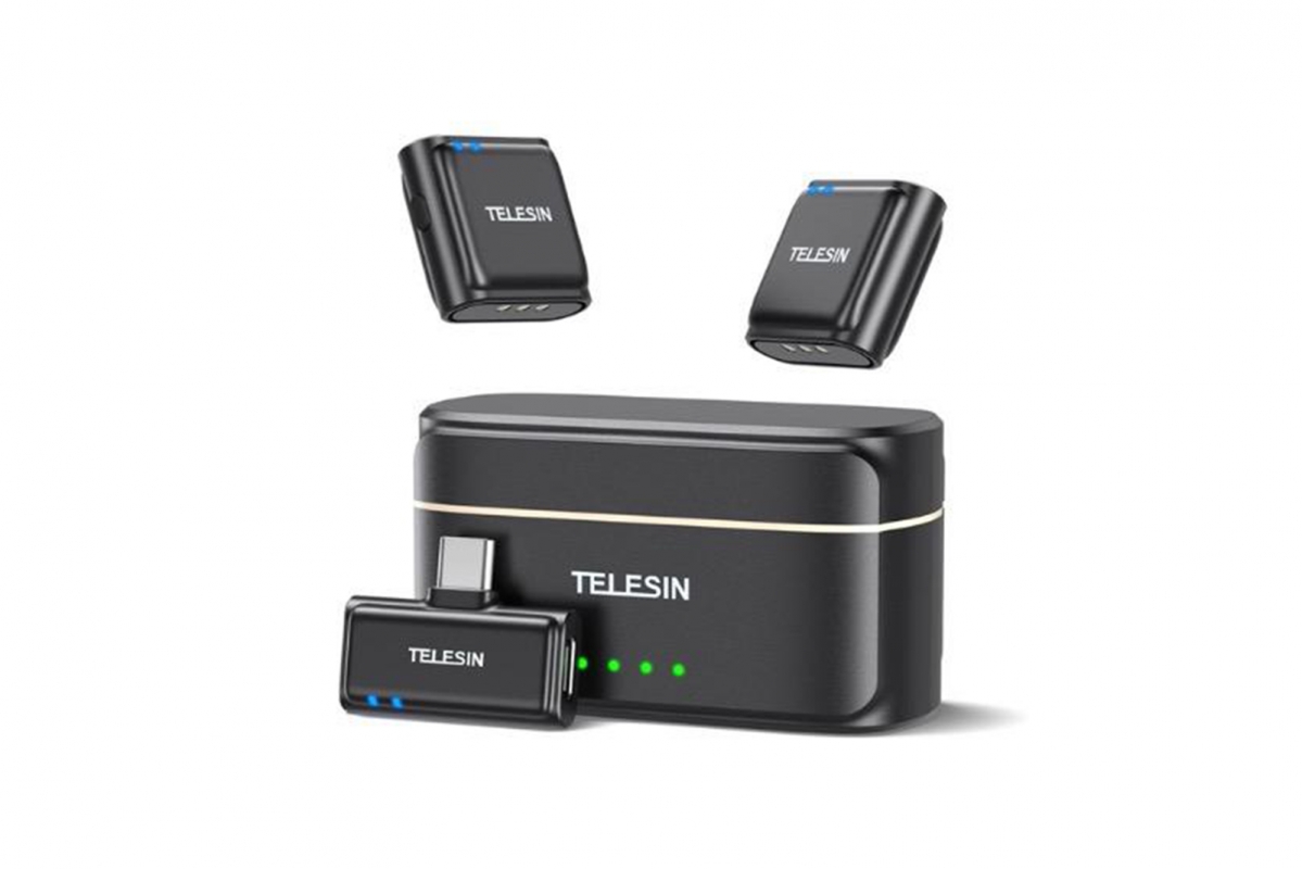 TELESIN - Mobilní tlačítkový mikrofon