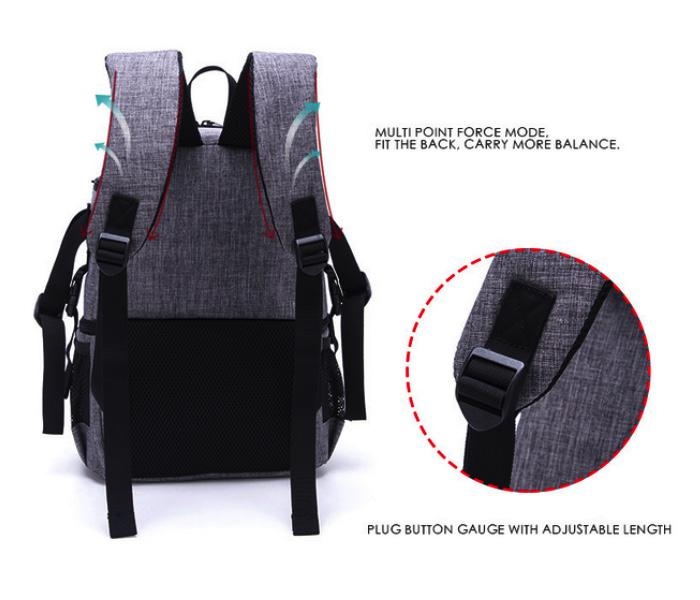 Dvouvrstvý batoh na fotoaparát (černá)