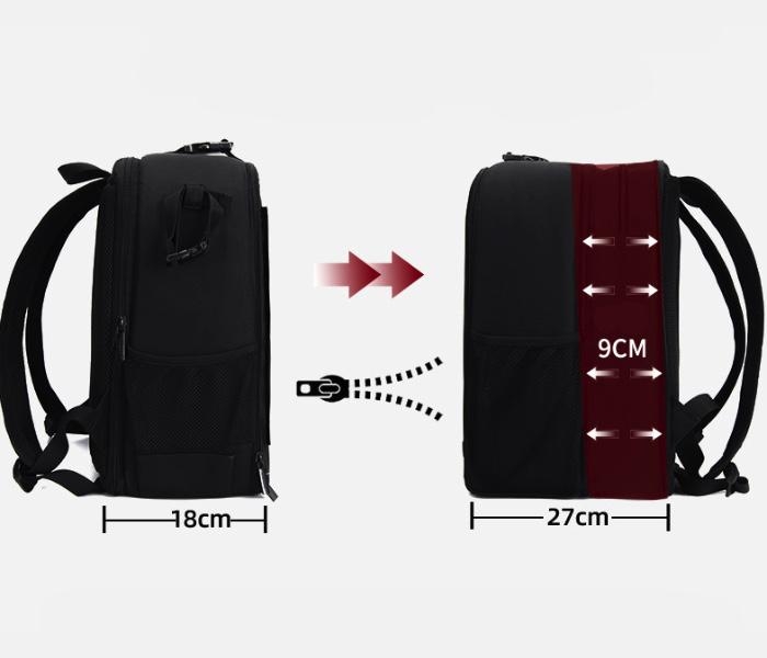 Rozměrný batoh s vozíkem na fotoaparát