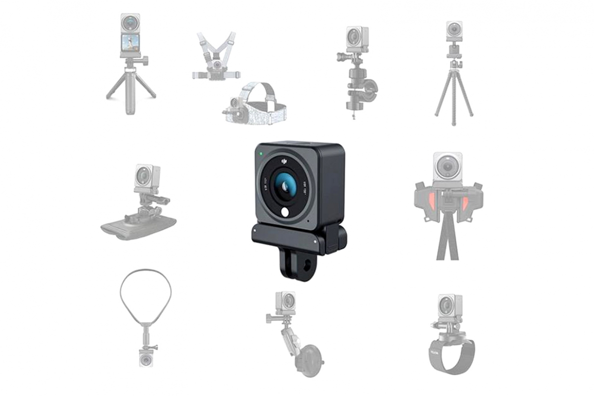 DJI Osmo Action 3/4/5 Pro - Magnetický rychloupínací držák