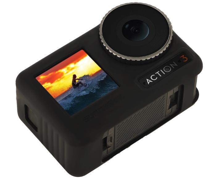 DJI Osmo Action 3 - Silikonový obal s popruh (černý)