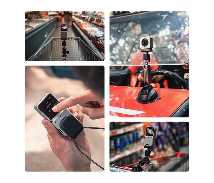 DJI Action - Magnetický kryt pro DJI Action 2 (šedý)