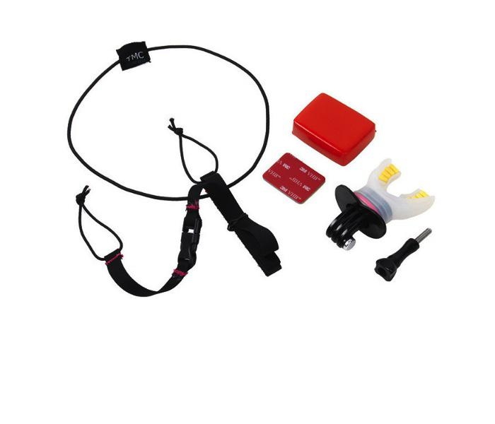 Držák do pusy pro akční kamery