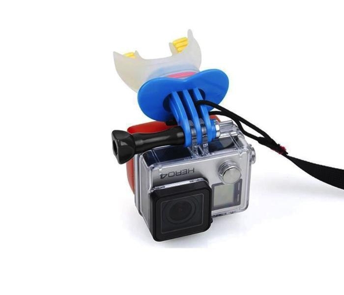 Držák do pusy pro akční kamery