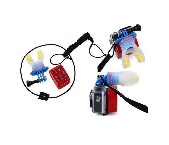 Držák do pusy pro akční kamery