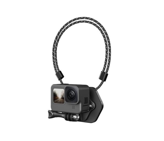 TELESIN - 2v1 magnetický držák / popruh na krk pro akční kamery