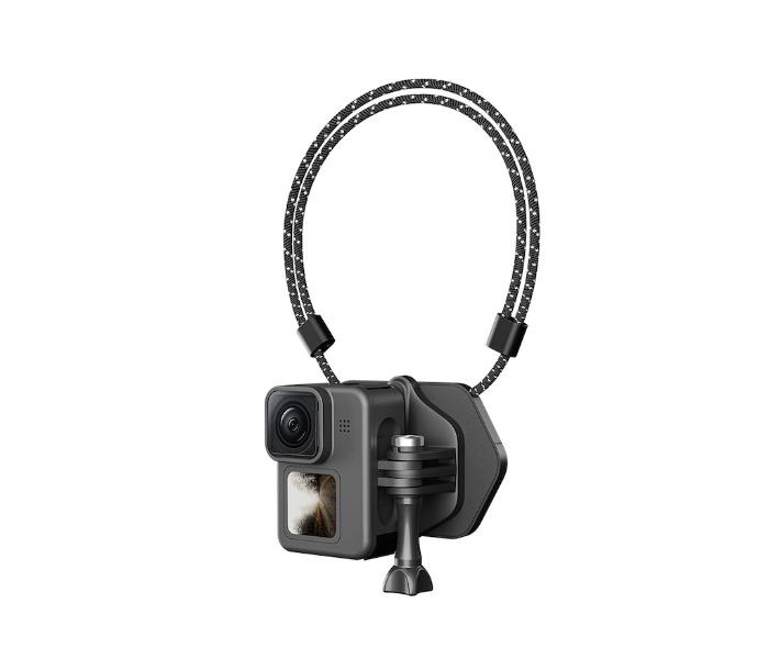 TELESIN - 2v1 magnetický držák / popruh na krk pro akční kamery