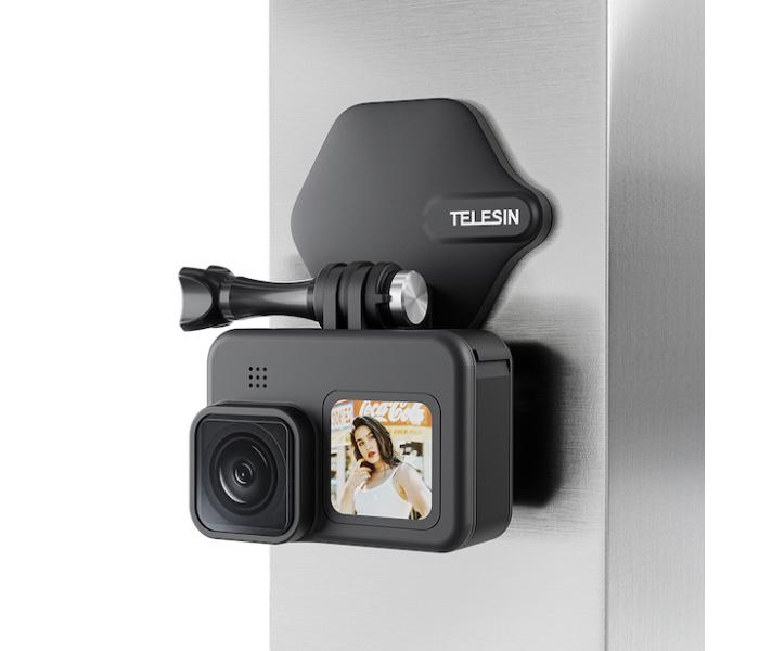 TELESIN - 2v1 magnetický držák / popruh na krk pro akční kamery