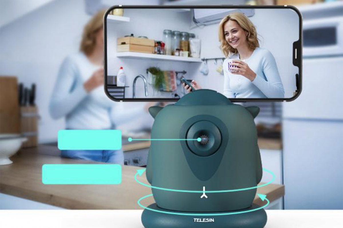 Gimbal s automatickým sledováním otáčení o 360° (s baterií)