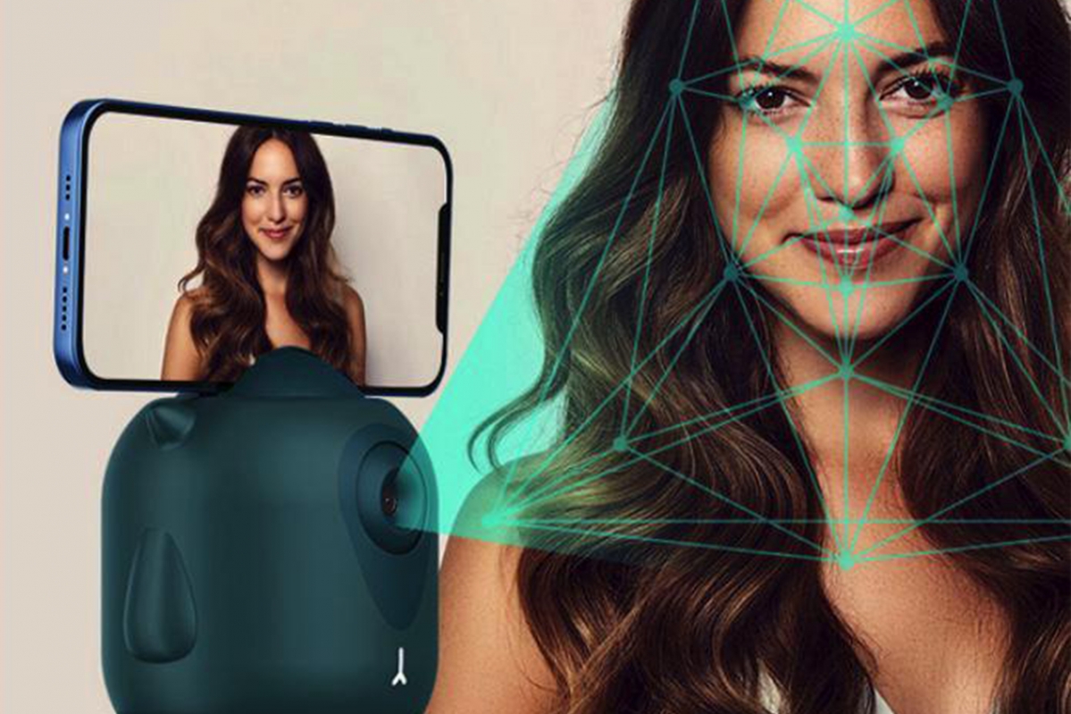 Gimbal s automatickým sledováním otáčení o 360° (s baterií)