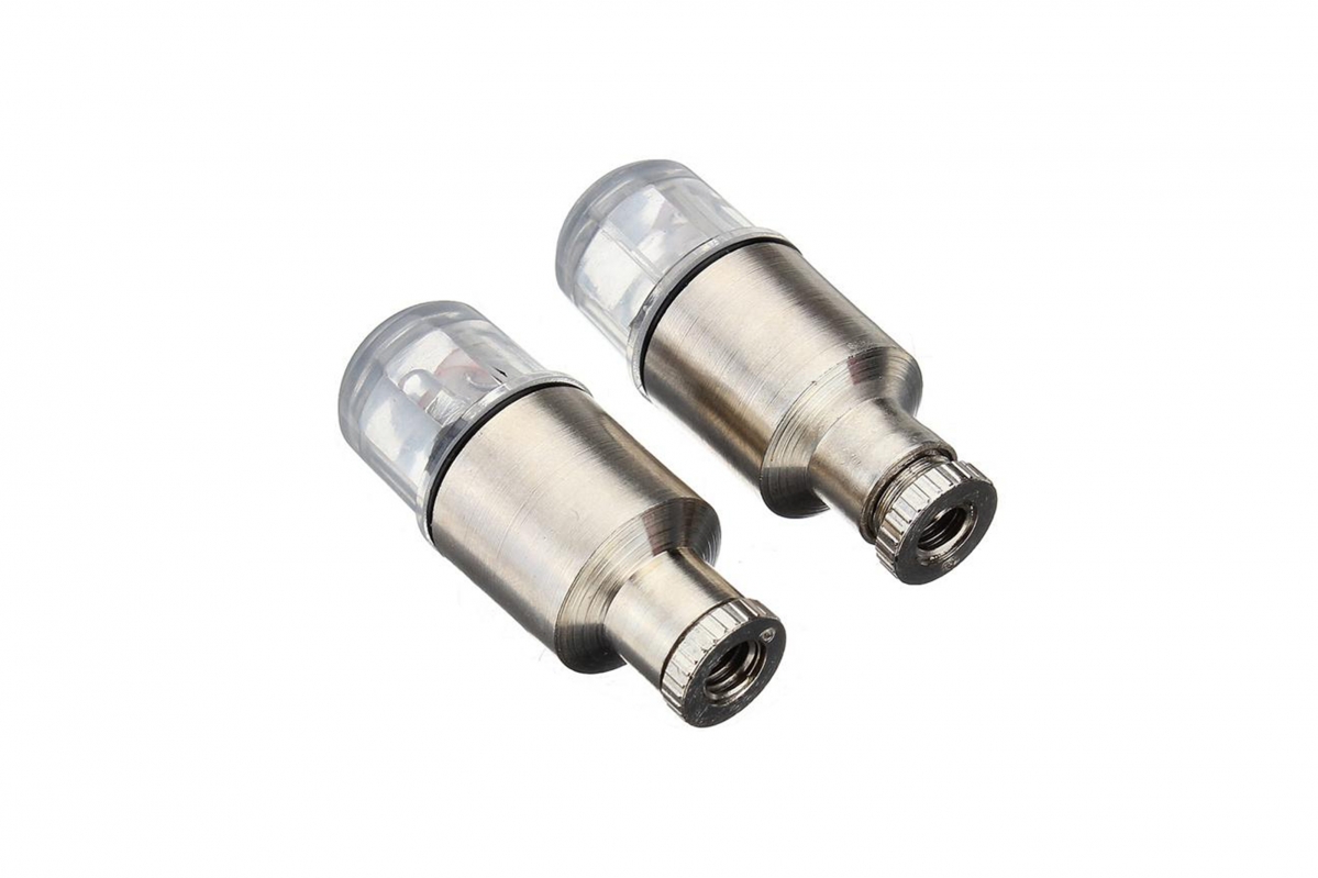 Chytrá MINI barevná LED světla ventilů 2 ks (vč.baterie)