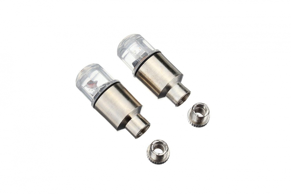 Chytrá MINI barevná LED světla ventilů 2 ks (vč.baterie)