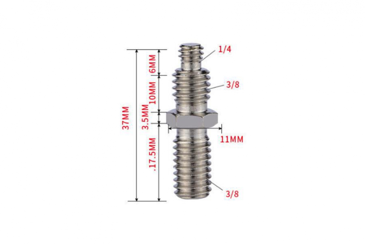ND - 1/4" to 3/8" šroub