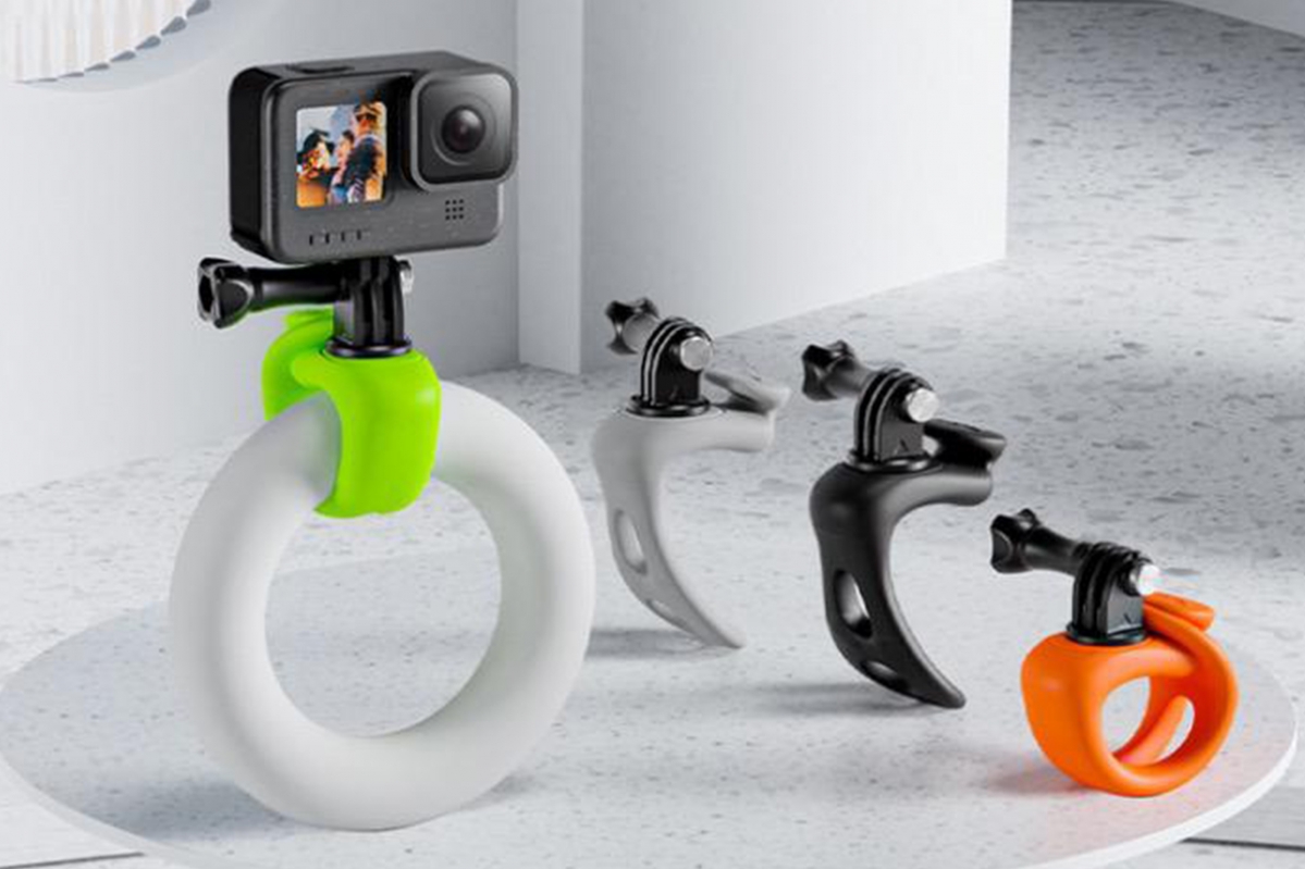 TELESIN - Flexibilní silikonový držák pro akční kamery