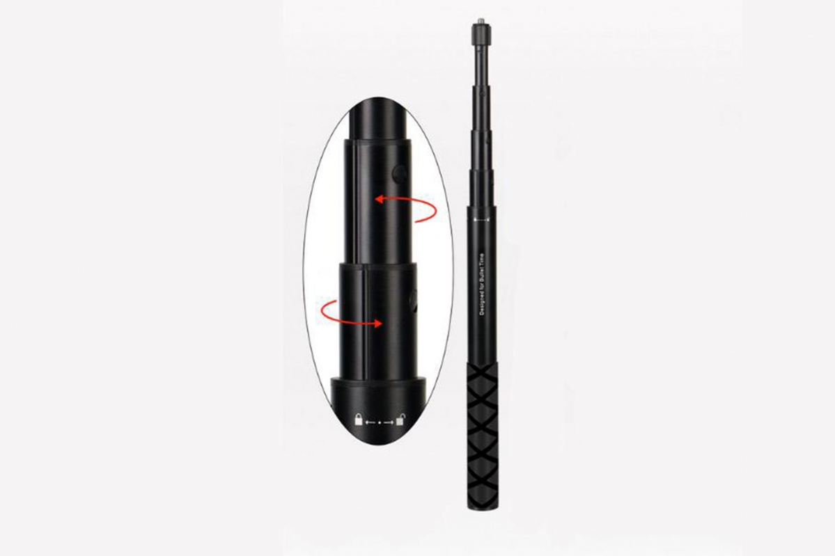 Prodlužující selfie tyč na kameru Insta360 X3 / X2 / One RS (110cm)