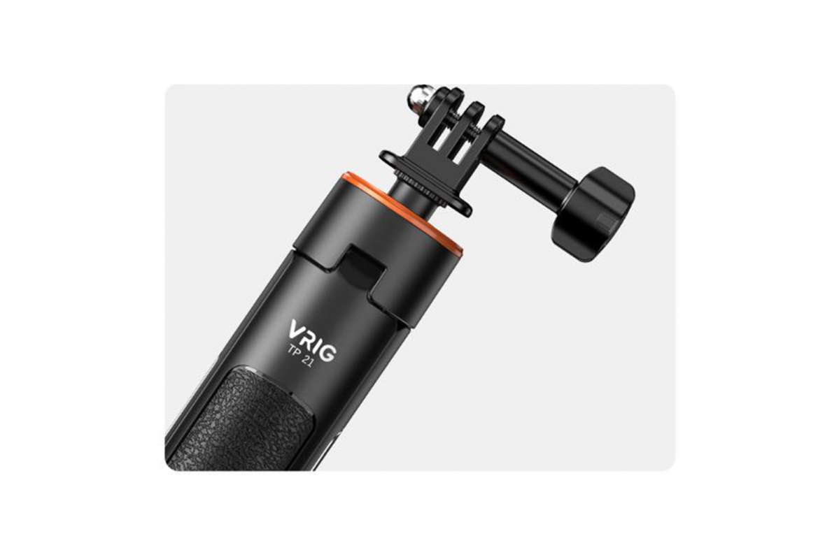 2v1 neviditelná selfie tyč a stativ