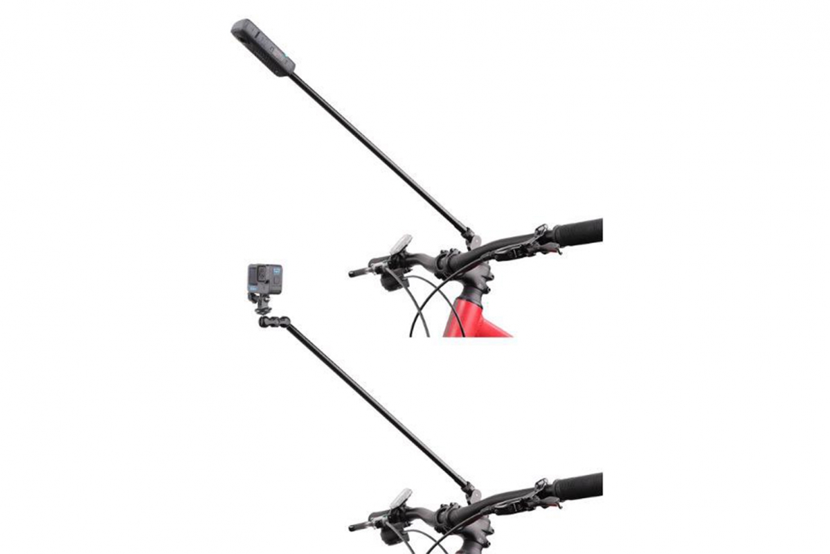 Držák na kola s 50 cm selfie tyčí