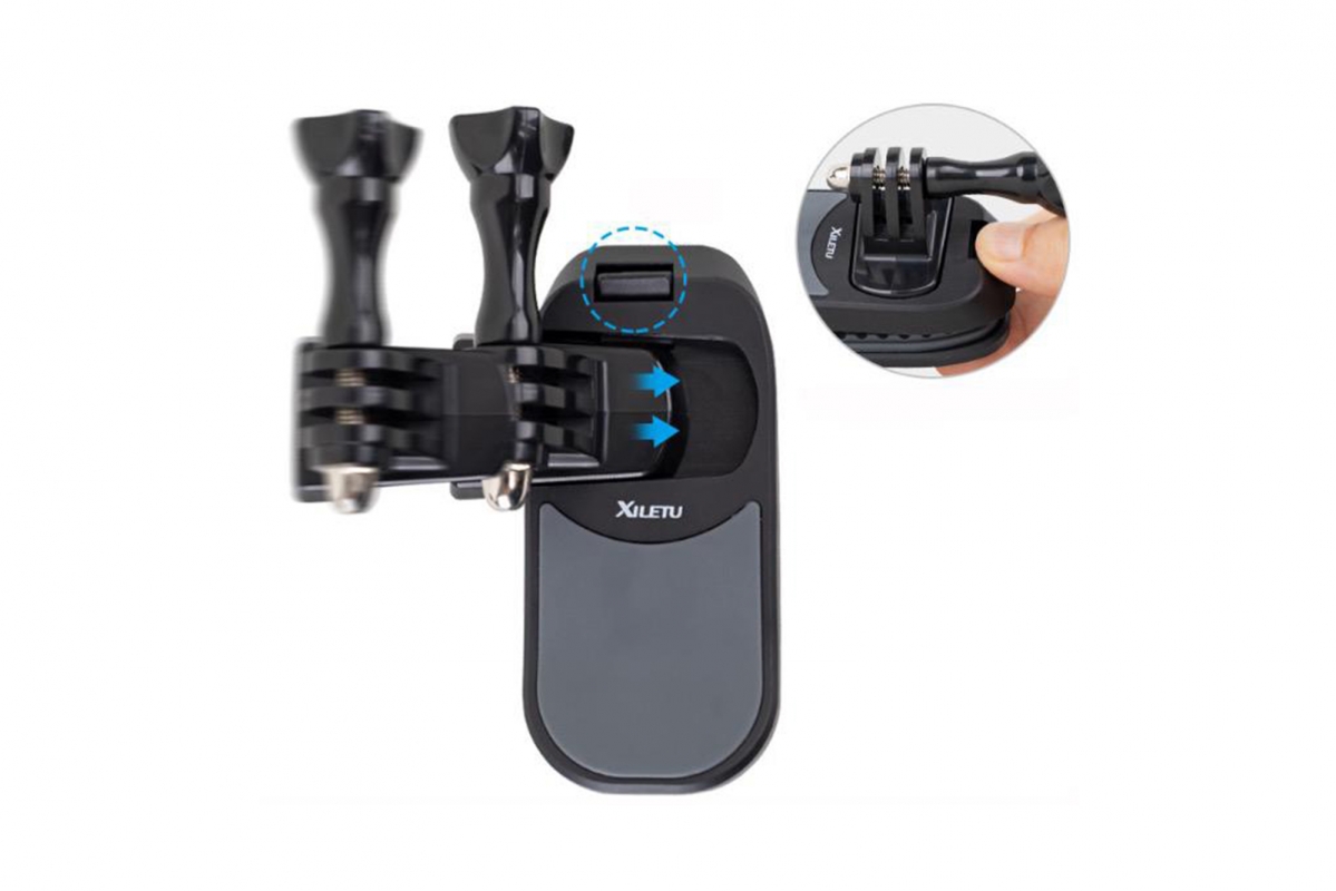 Rychloupínací svorka batohu 2v1 a magnetický držák