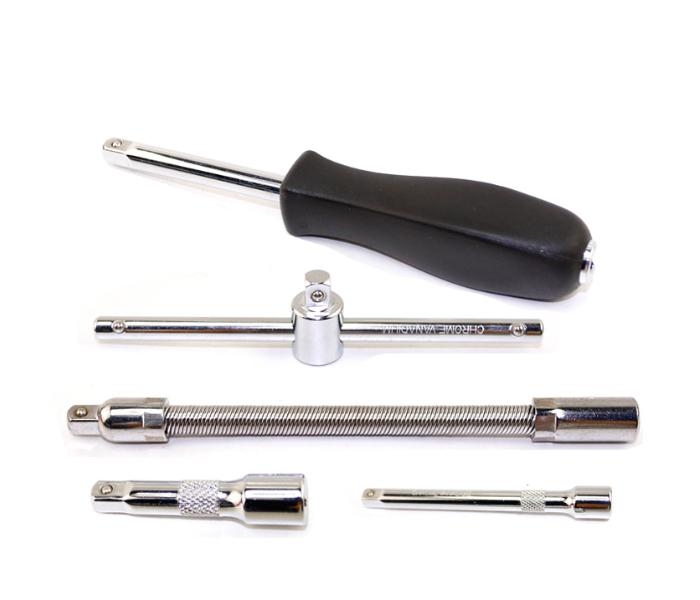 Ocelová sada nářadí (Černá)