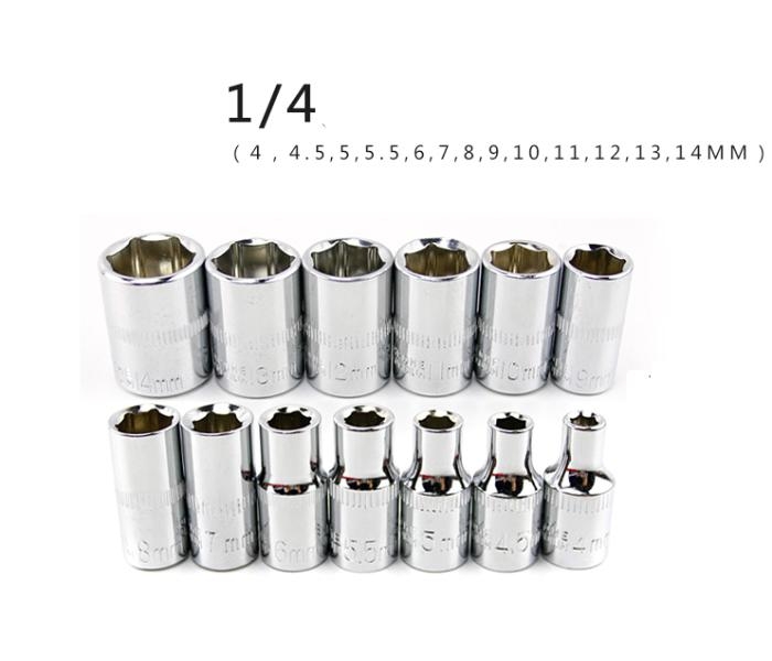 Ocelová sada nářadí (Černá)